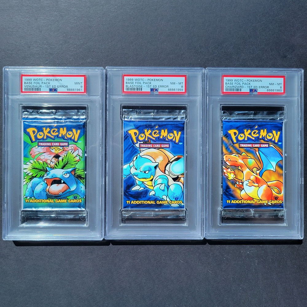 Graded Card Display - PKM 1999 Temel Set 1. Baskı
