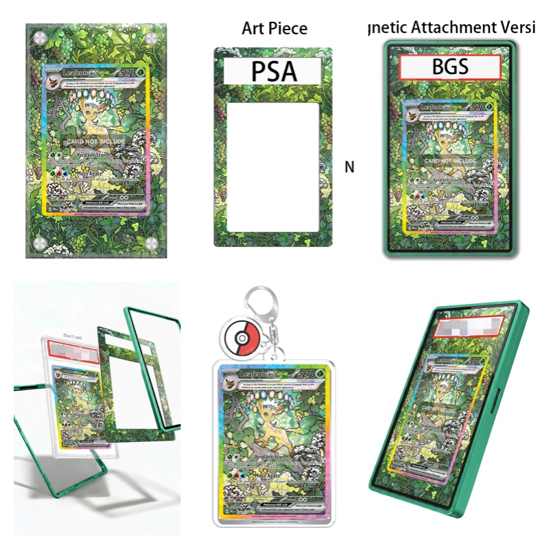 Display Case Acrylic - Pokemon Prismatic Evolutions Leafeon ex Anime