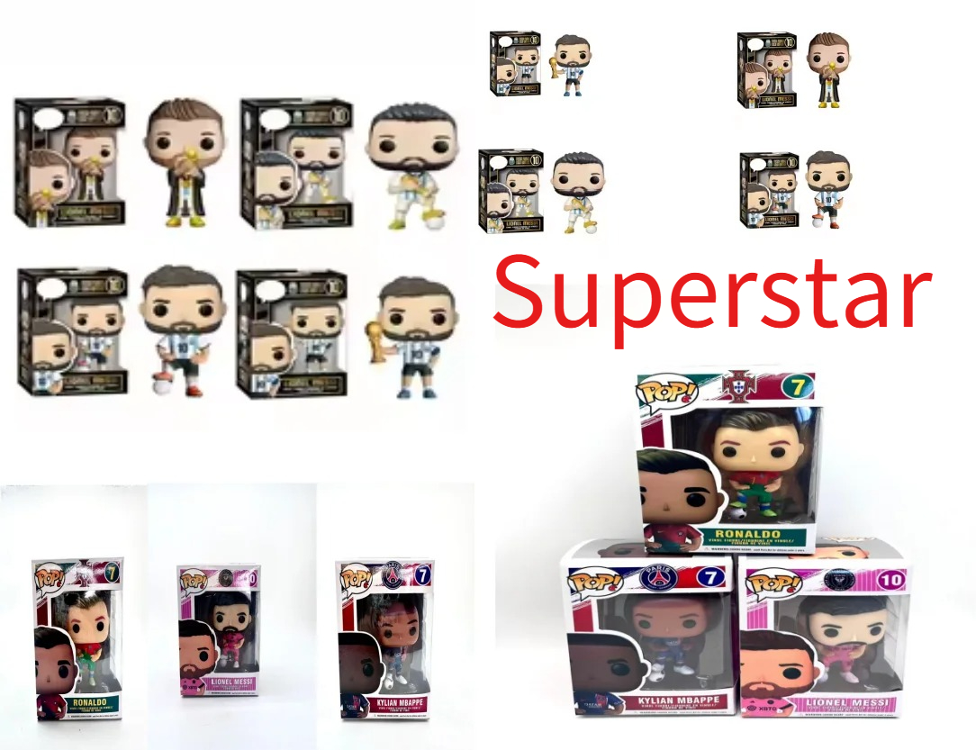 Vinyl Figure Blank - 2026 yeni POP figürleri Messi, Cristiano