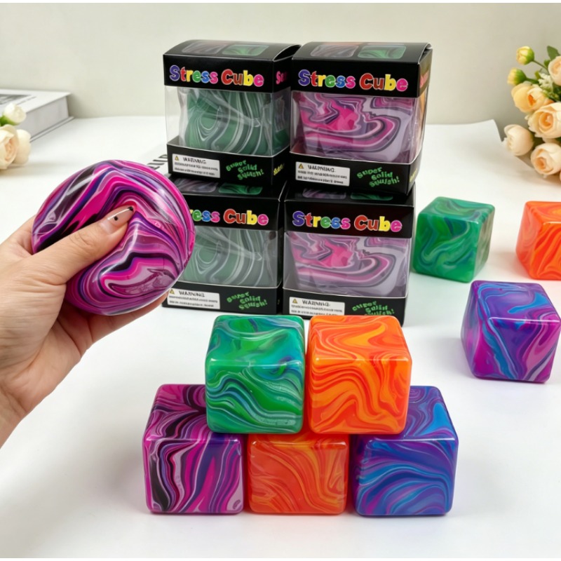Fidget Cube Original - Yumuşak ve Yapışkan Duyusal Stres Giderici