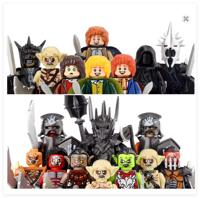 Building Block Mini - Hobbitler Yüzüklerin Efendisi Yapım Blokları Seti