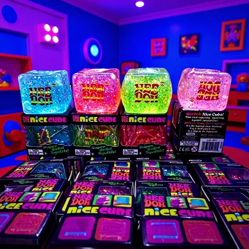 Fidget Cube Original - NEEDOH Maltoz Karanlıkta Parlayan Buz Küpü