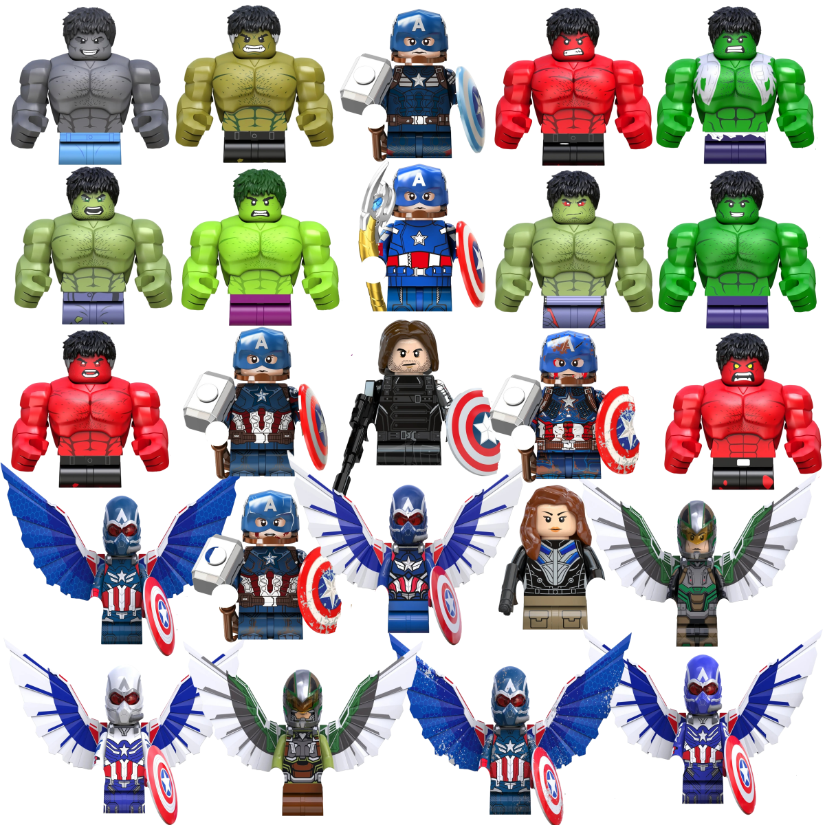 Building Block Mini - Kör Kutu Mini Yapım Blokları TV6217