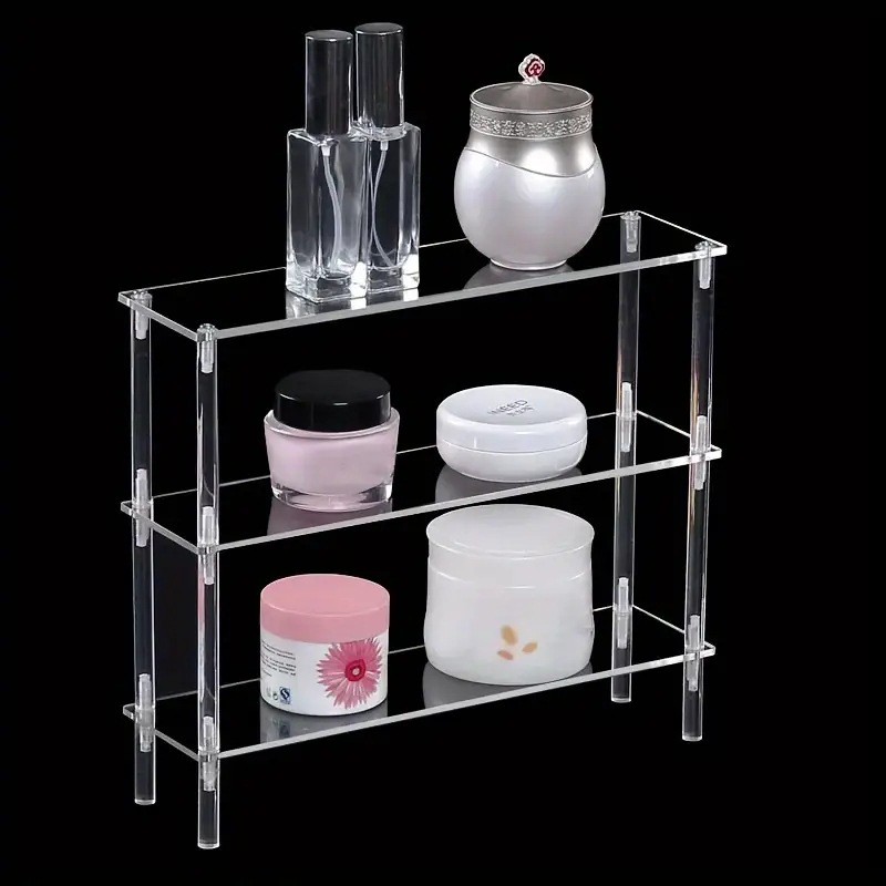 Pop Display Shelf - Dikey Akrilik Sergi Standı, Parfüm Düzenleyici,