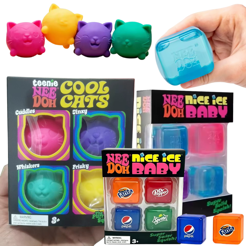 Fidget Cube Original - Schylling Needoh Güzel Küp Duyusal Oyuncaklar