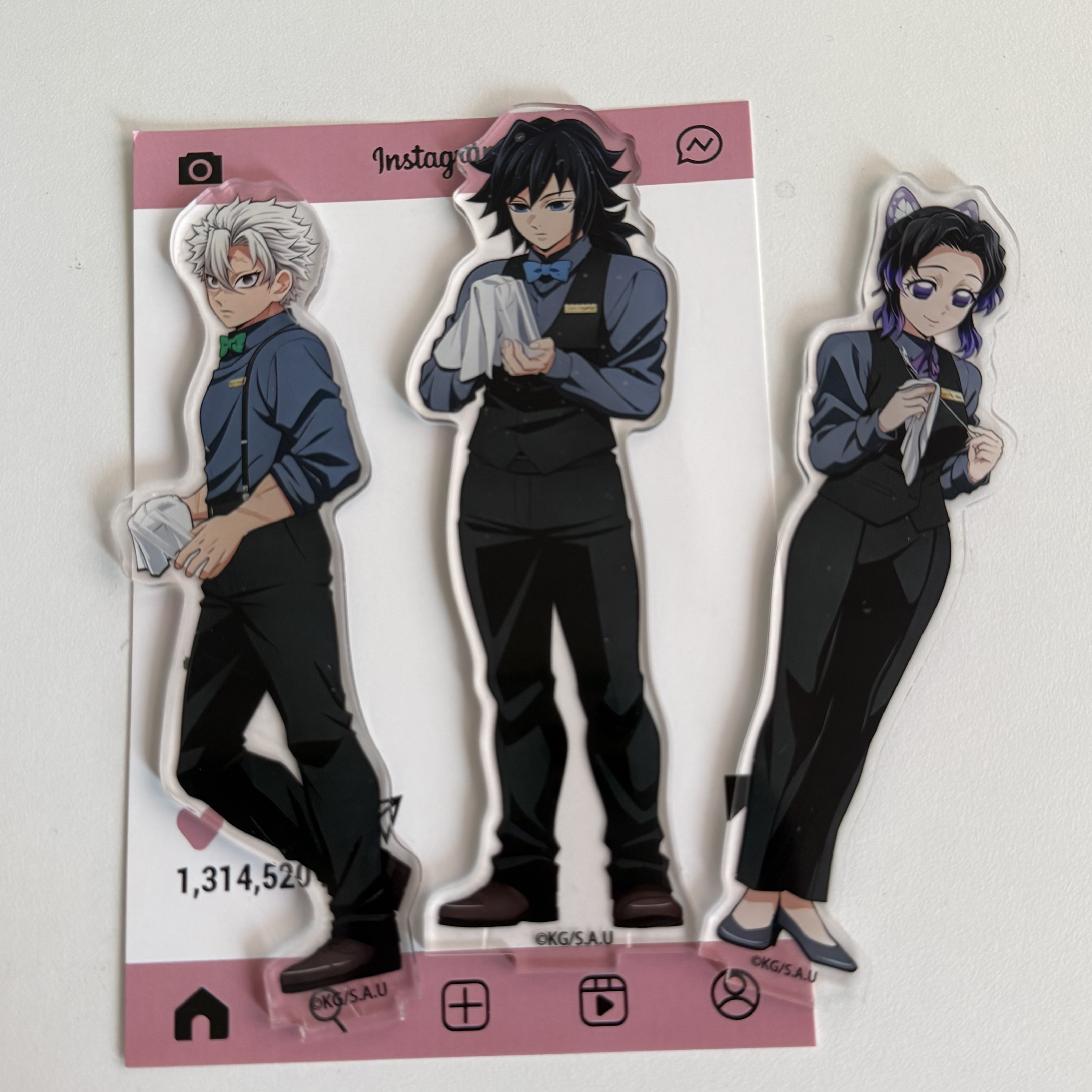 Figma Stand Set - Anime Çevre Birimleri Barmen Giyu Tomioka