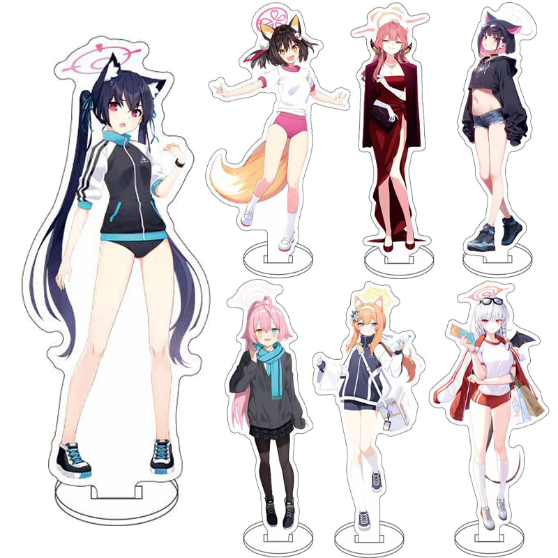 Figma Stand Set - 16CM Anime Blue Archive Animasyon Filmi