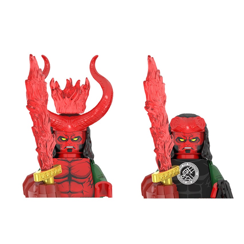Building Block Mini - WM2422 WM2421 Hellboy Yapım Blokları Mini