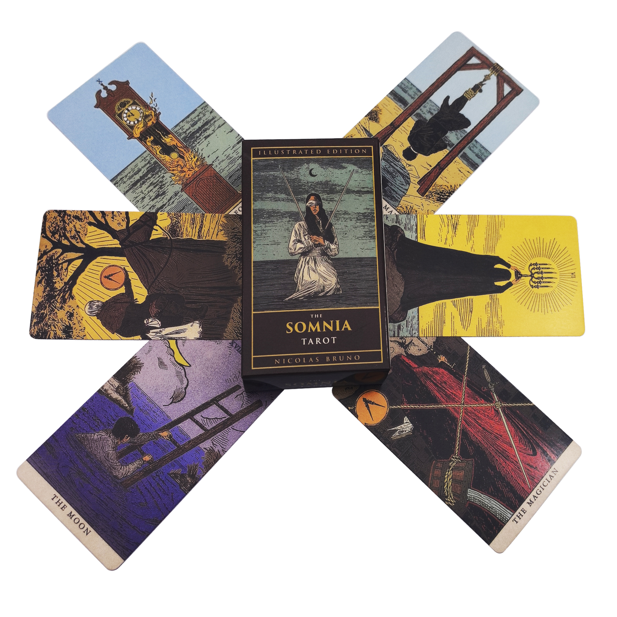 Graded Card Display - Tarot Kartları Kehanet Güverte İngilizce Sürümleri
