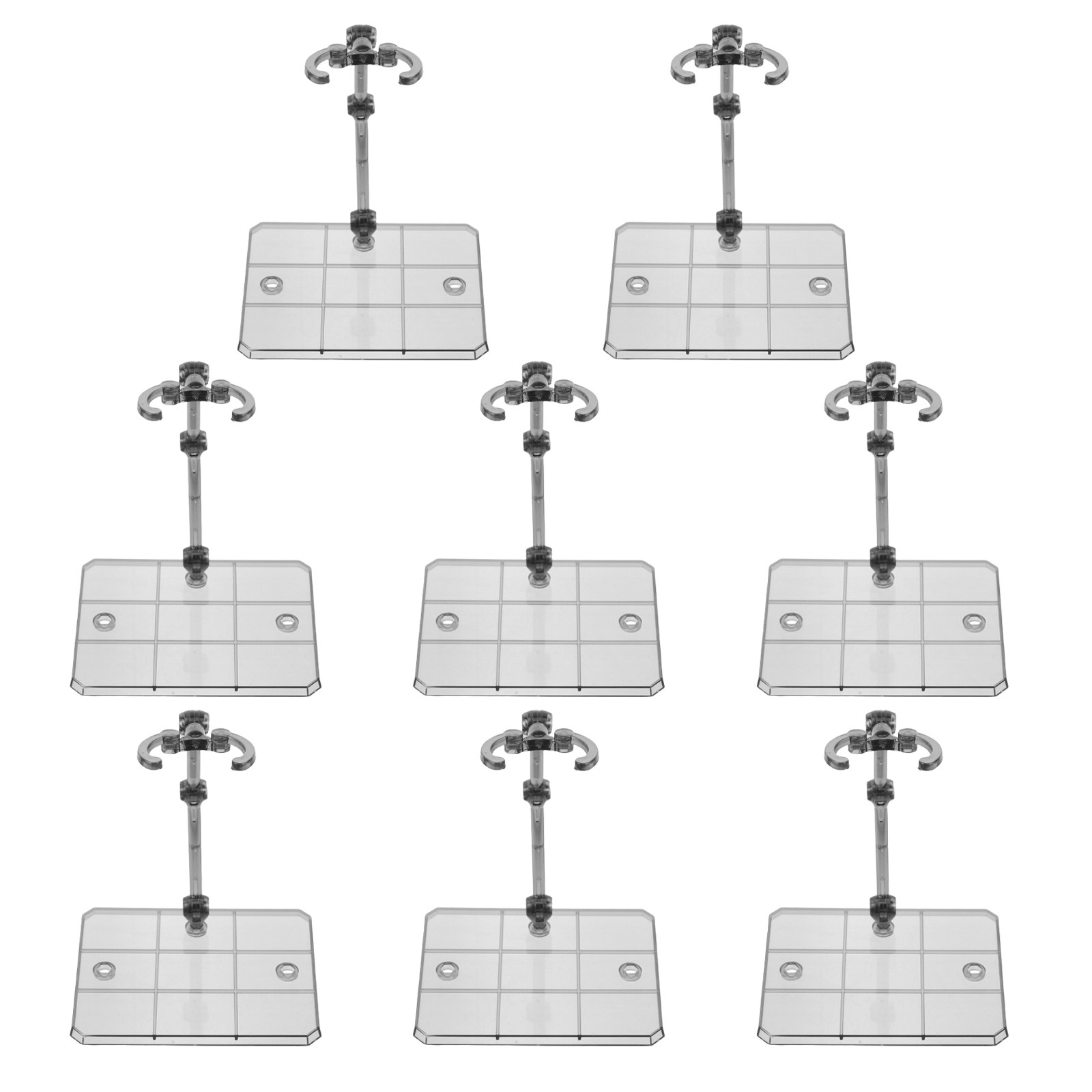 Action Figure Stand - 8 Adet Çok Yönlü Aksiyon Figürü