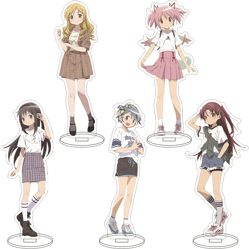 Figma Stand Set - 16 CM Anime Figürü Puella Magi