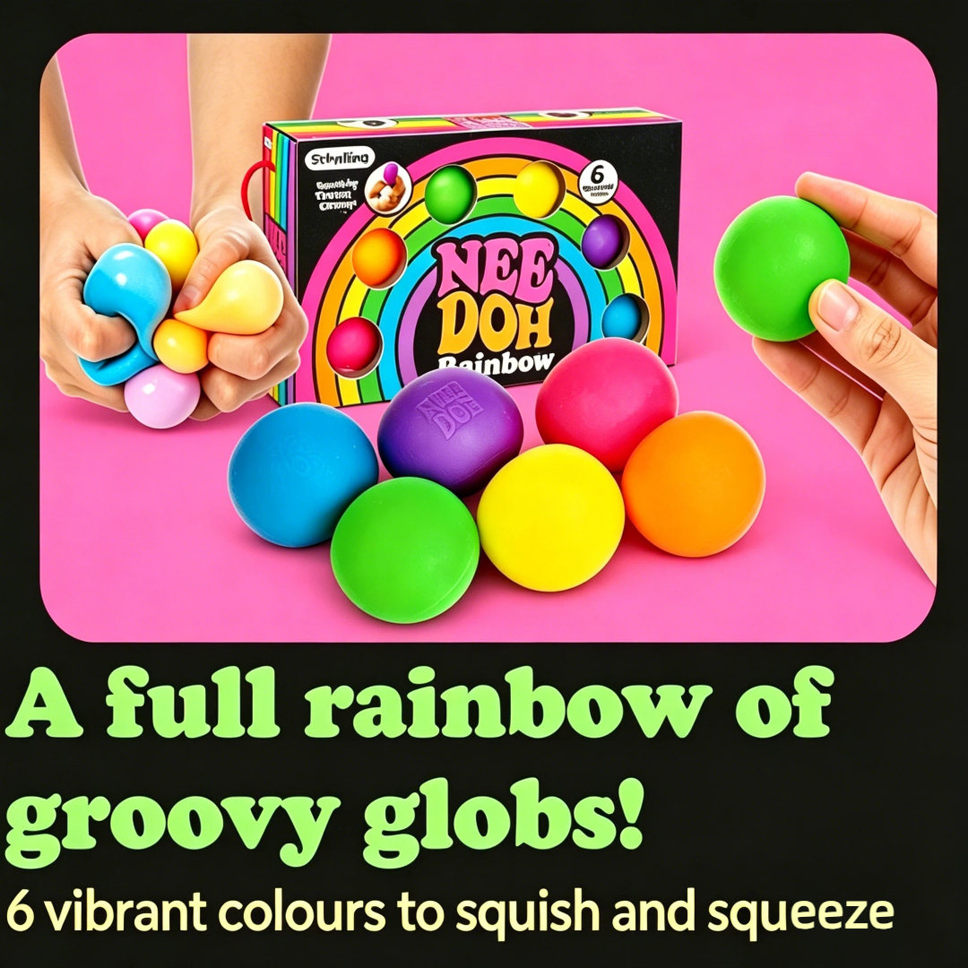 Mystery Box Blind Bag - Yeni Schylling Needoh Rainbow Teenie Stres