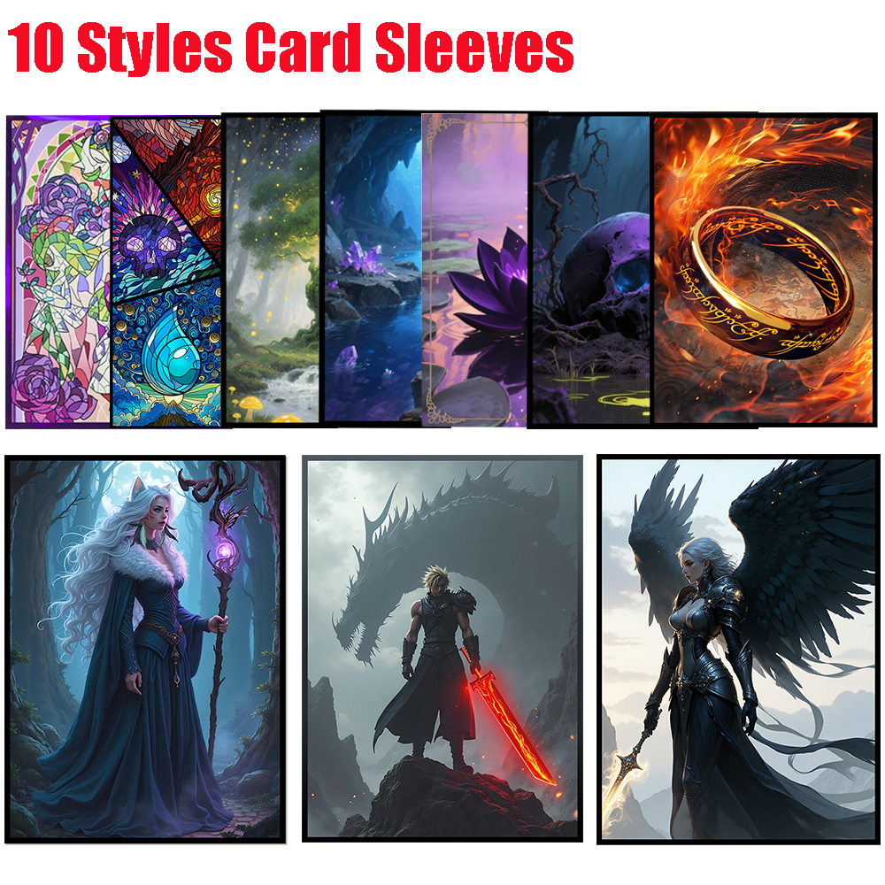 Card Penny Sleeve - 60 adet 66x91mm Çoklu Stiller Havalı