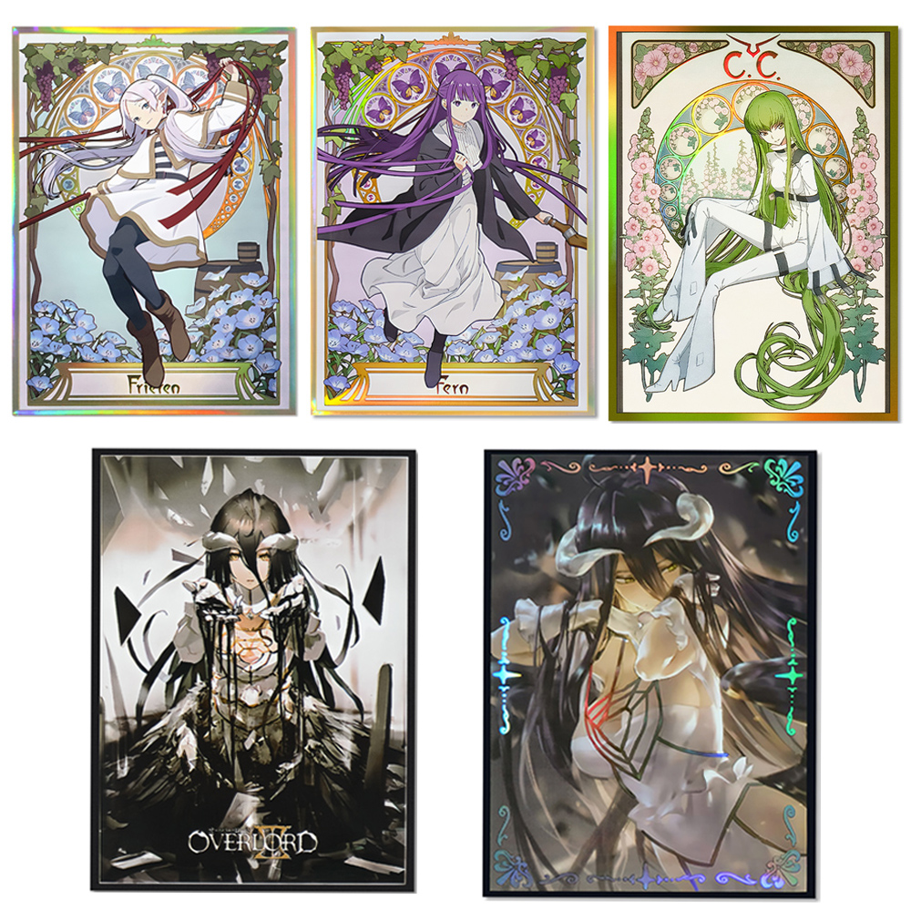 Graded Card Display - 60 adet standart boyut Anime kart