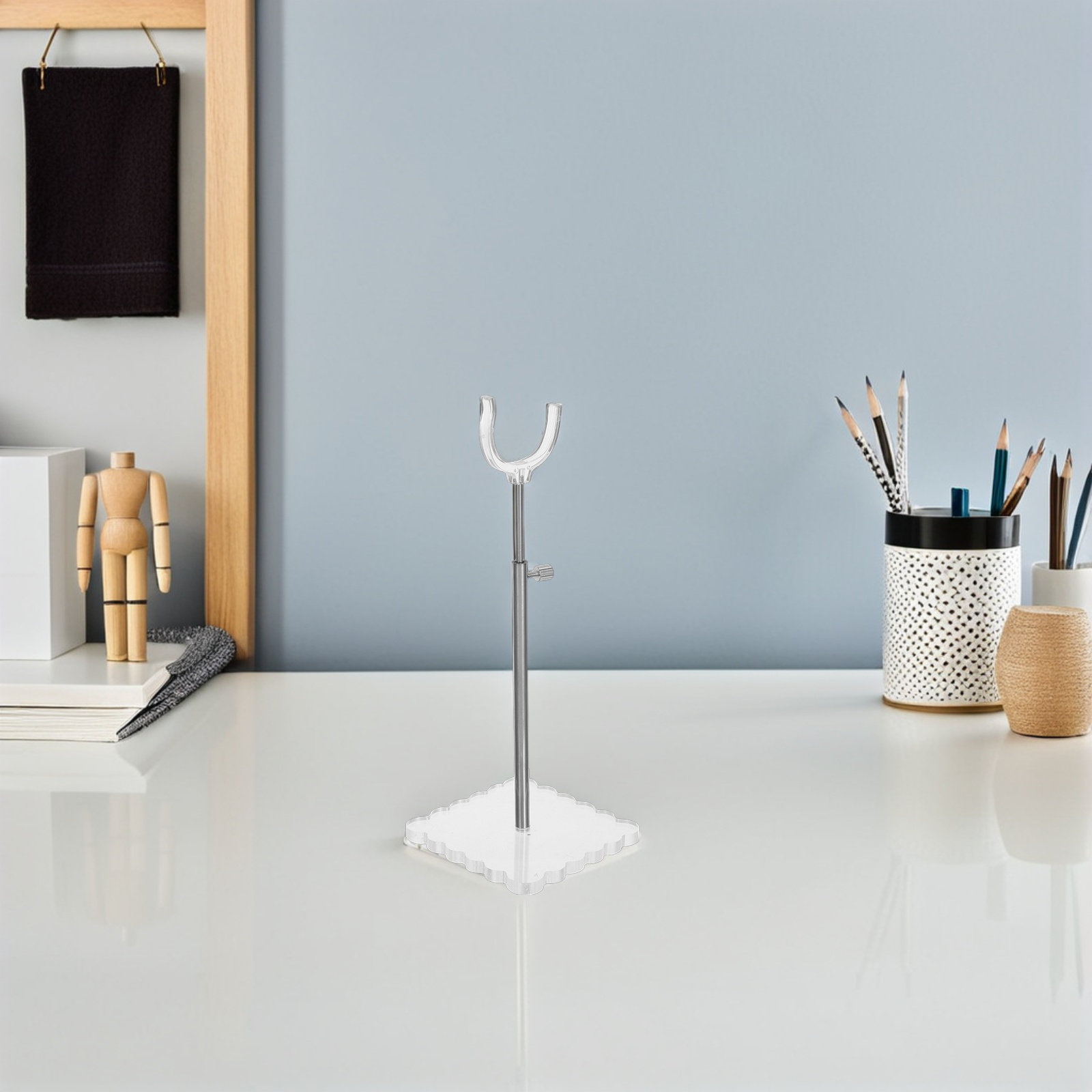 Action Figure Stand - 1 Set Ayarlanabilir Akrilik Teşhir Standı