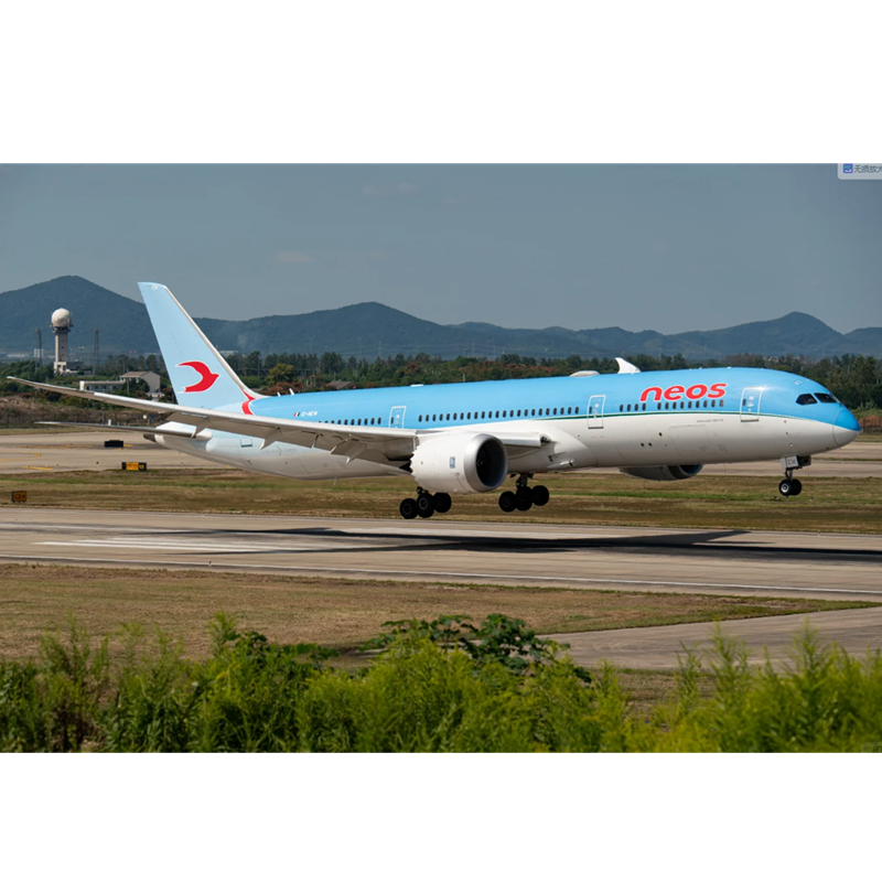 Model Airplane Plastic - 1:200 Ölçekli B737 MAX8 Neos Havayolları