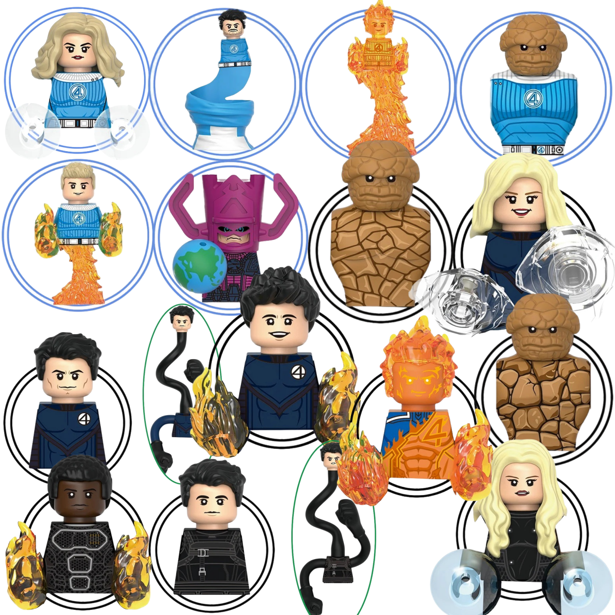 Building Block Mini - Kör Kutu Mini Yapım Blokları G0148