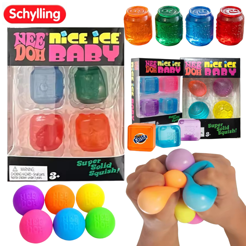 Fidget Cube Original - Needoh Mini 4'lü Paket Serisi Güzel