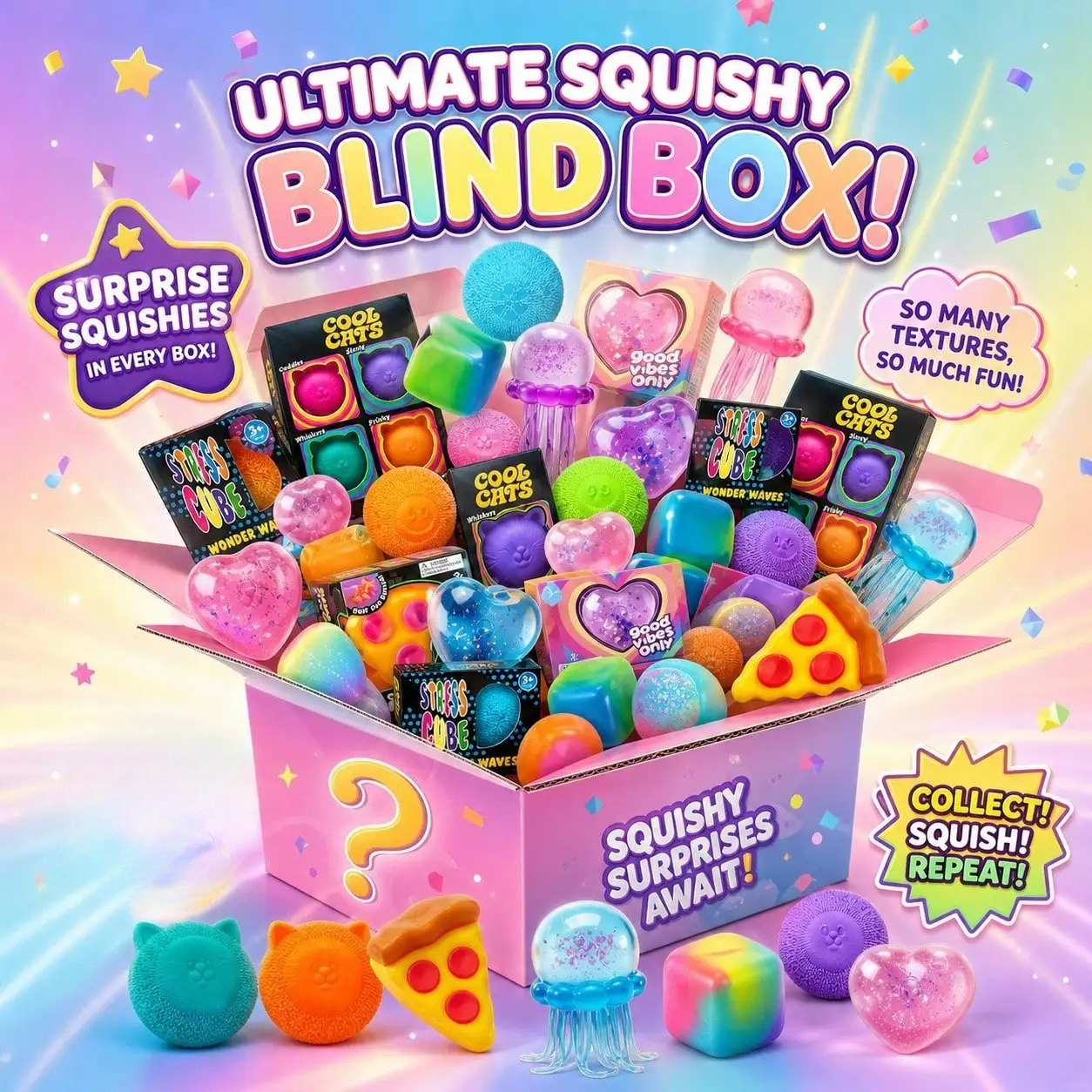 100+ Adet Duyusal Yumuşak Gize - Mystery Box Blind Bag incelemesi ve fiyatı