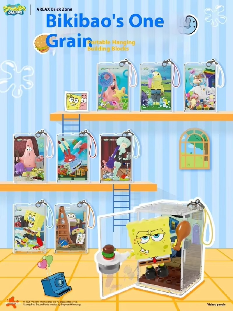 AREAX Orijinal Sünger Bob Biki - Building Block Mini incelemesi ve fiyatı