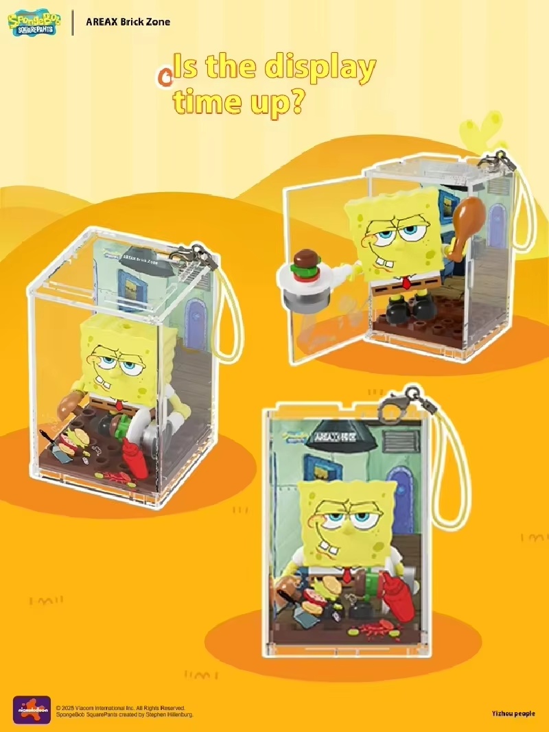 AREAX Orijinal Sünger Bob Biki - Building Block Mini incelemesi ve fiyatı