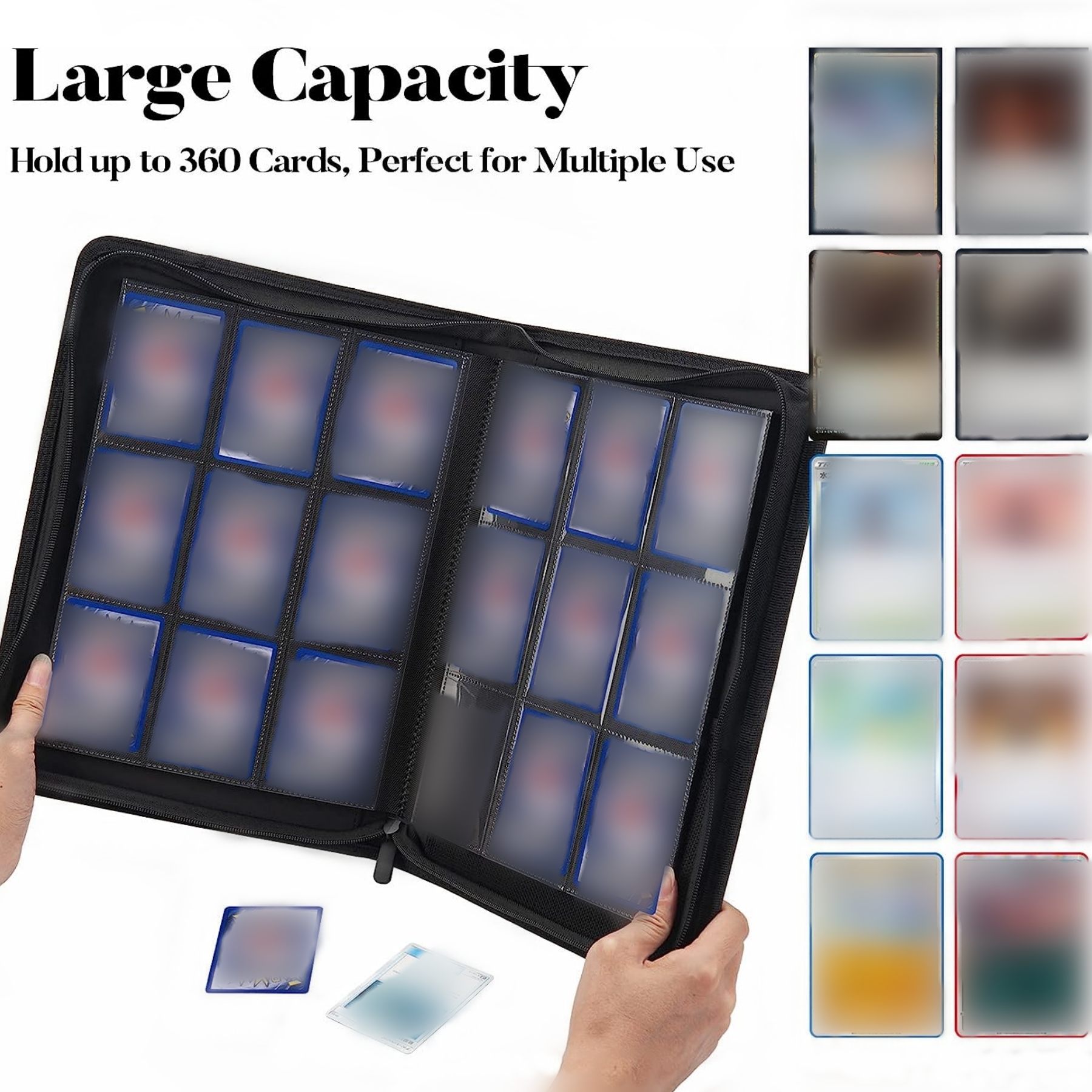 9 cep ticaret kartı Binder, PU - Trading Card Binder incelemesi ve fiyatı