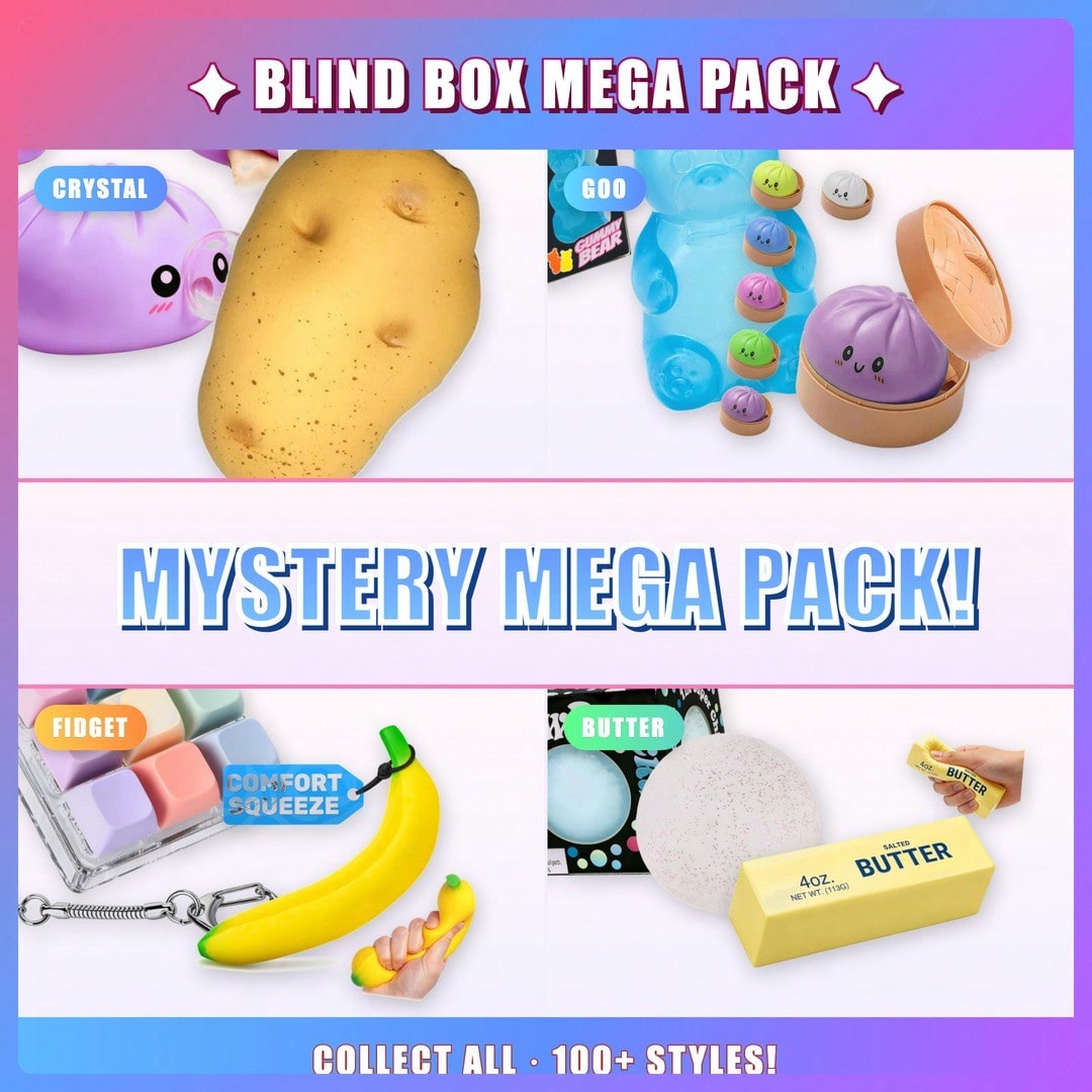 Yumuşak Sevimli Squishy Kör Ku - Mystery Box Blind Bag incelemesi ve fiyatı