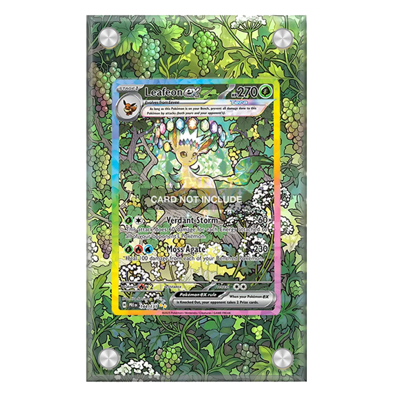 Pokemon Prismatic Evolutions L - Display Case Acrylic incelemesi ve fiyatı