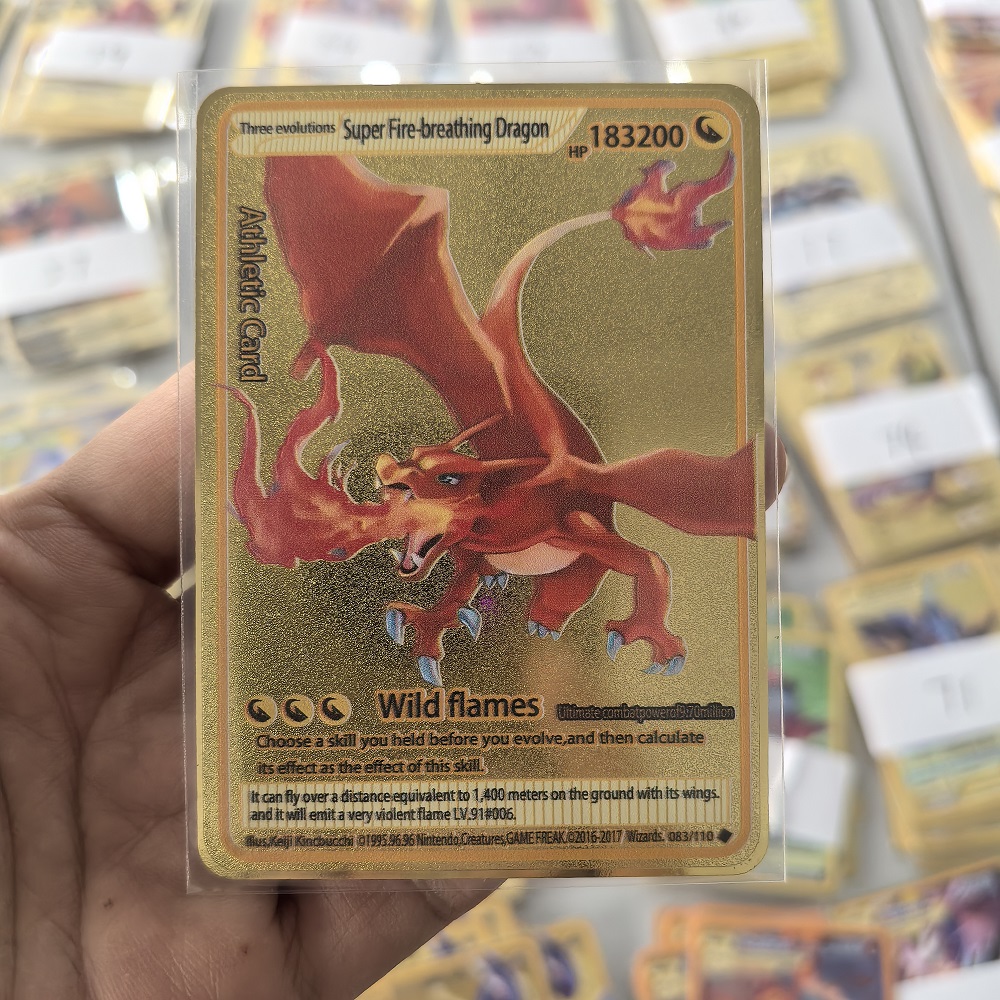 10000HP Charizard Vmax Pokemon - Pokemon Binder Card incelemesi ve fiyatı