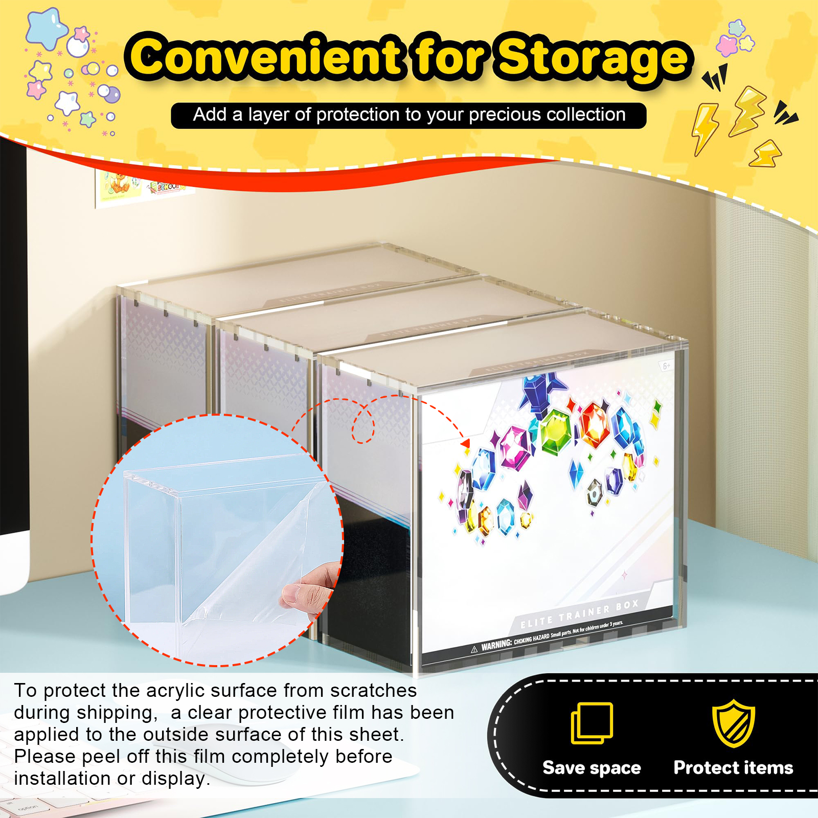 %99 UV Korumalı Manyetik Moder - Display Case Acrylic incelemesi ve fiyatı