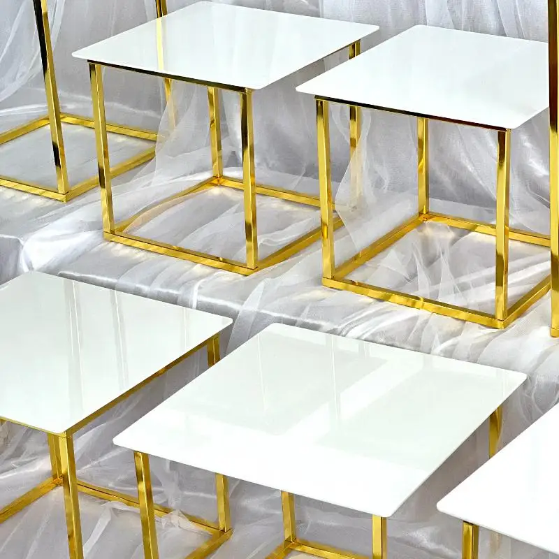 12-20 Parça Lüks Altın Çerçeve - Display Risers Set incelemesi ve fiyatı
