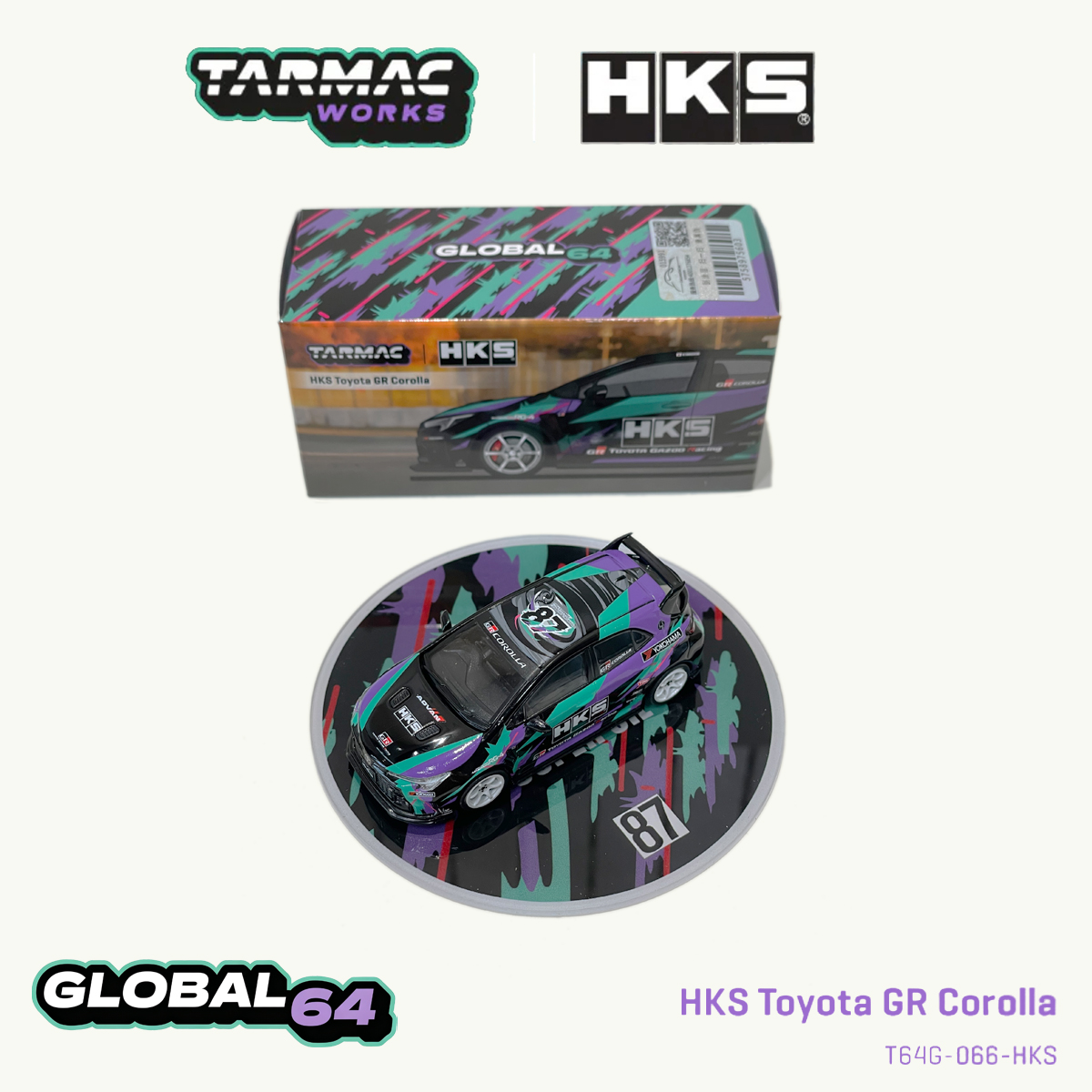 Tarmac Works T64G-066-HKS 1:64 - Die Cast Car 1 64 incelemesi ve fiyatı