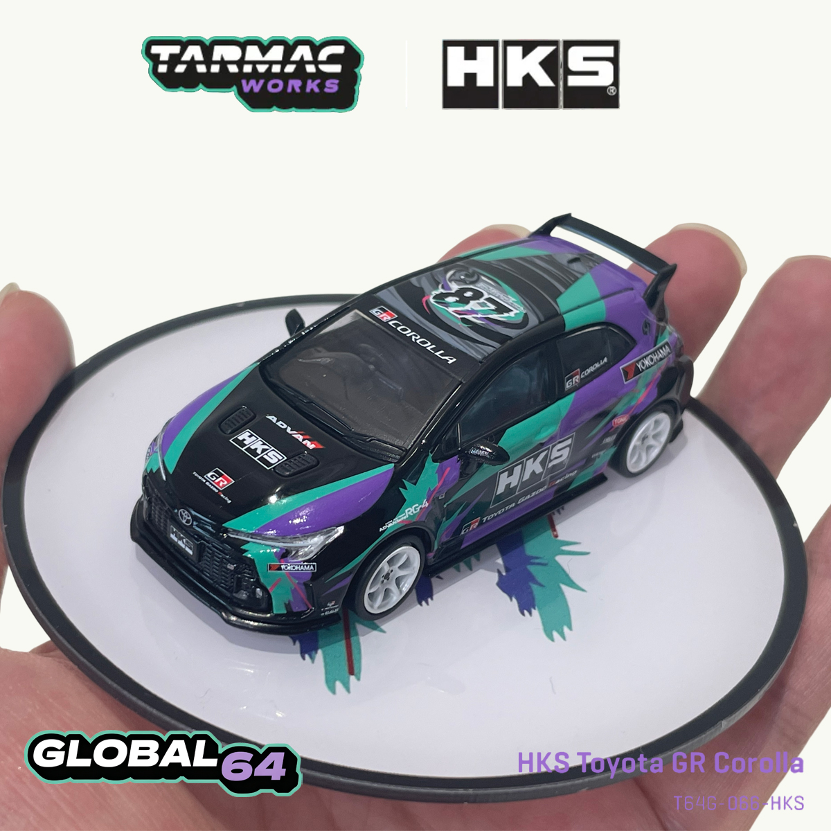 Tarmac Works T64G-066-HKS 1:64 - Die Cast Car 1 64 incelemesi ve fiyatı