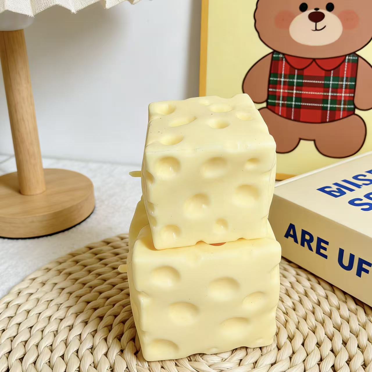 *-*Jumbo Peynir Küpü Stres Top - Fidget Cube Original incelemesi ve fiyatı