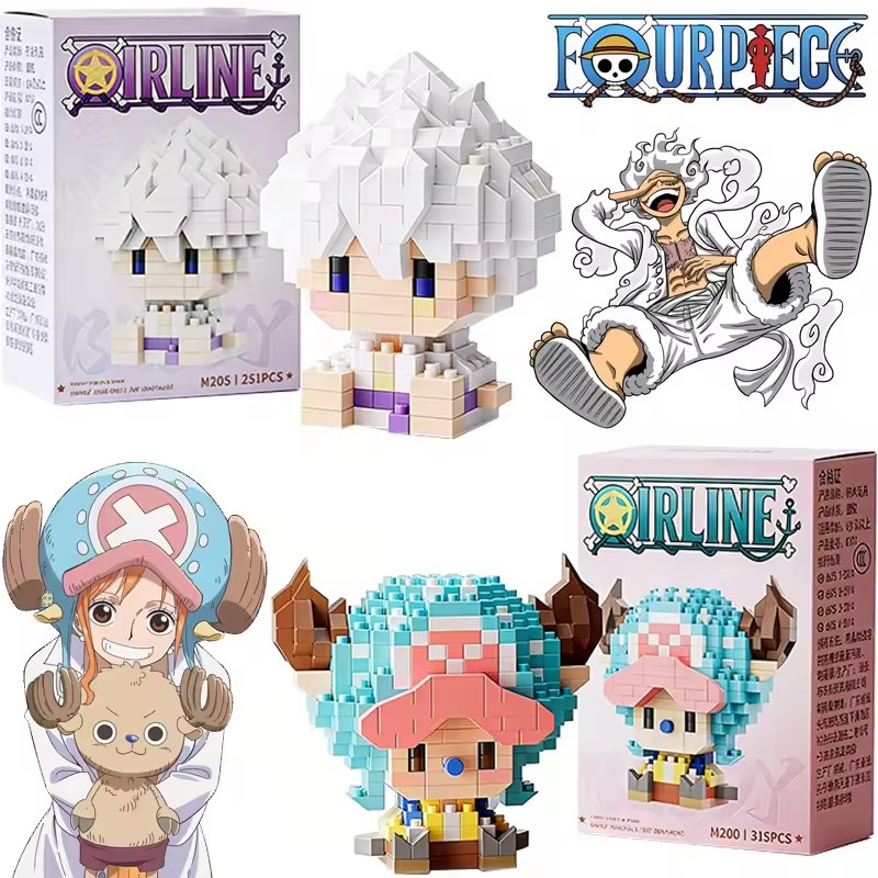 One Piece Anime Güneş Tanrısı  - Building Block Mini incelemesi ve fiyatı