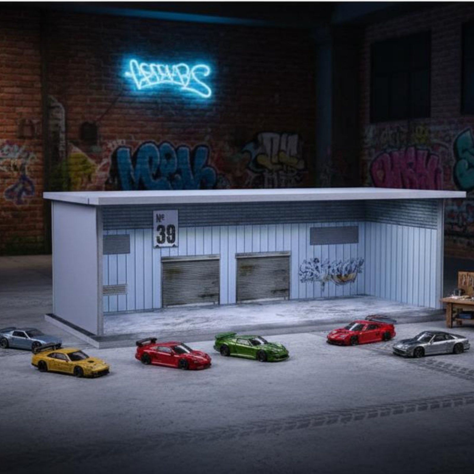 Graffiti Otopark Garajı Sergil - Display Case Acrylic incelemesi ve fiyatı