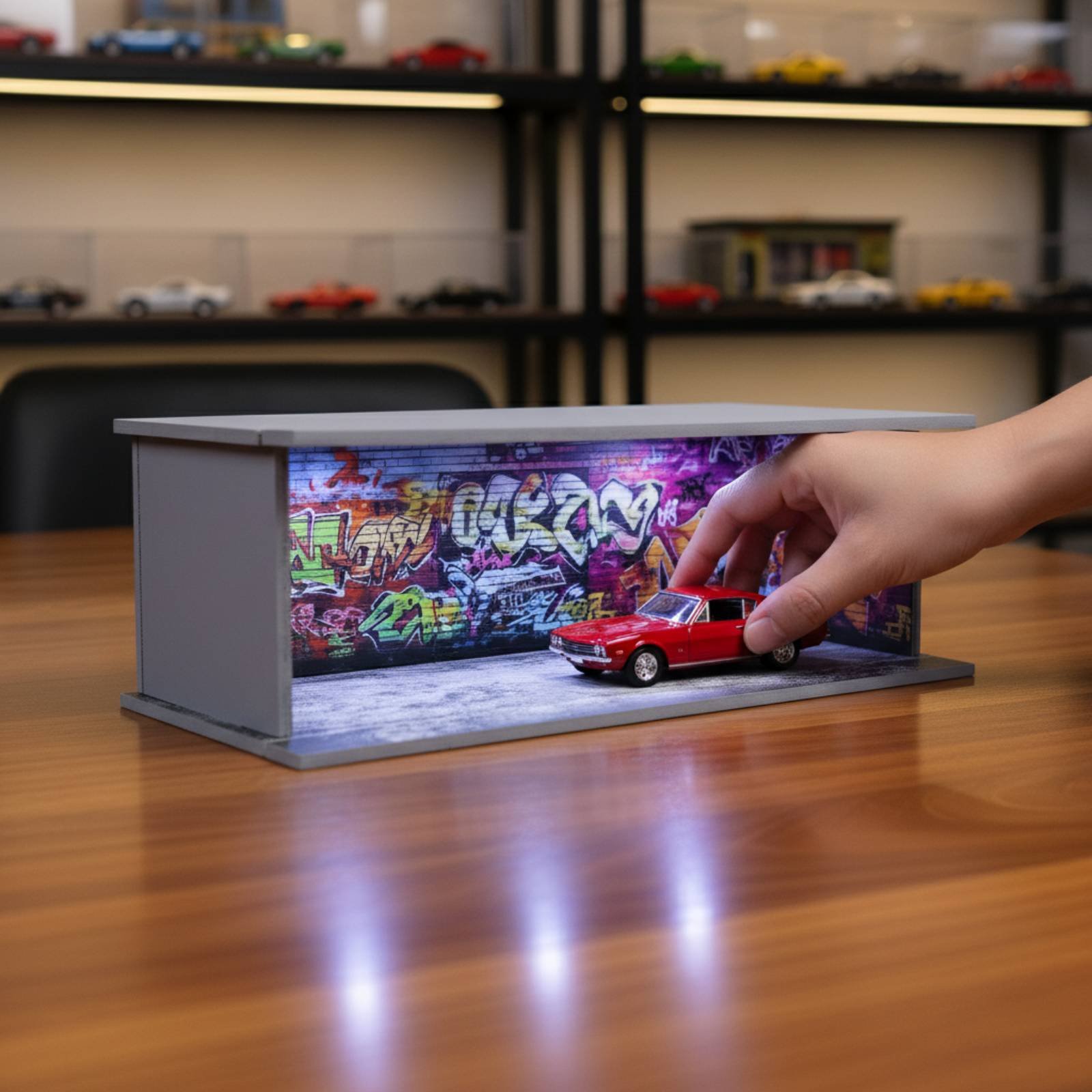 Graffiti Otopark Garajı Sergil - Display Case Acrylic incelemesi ve fiyatı