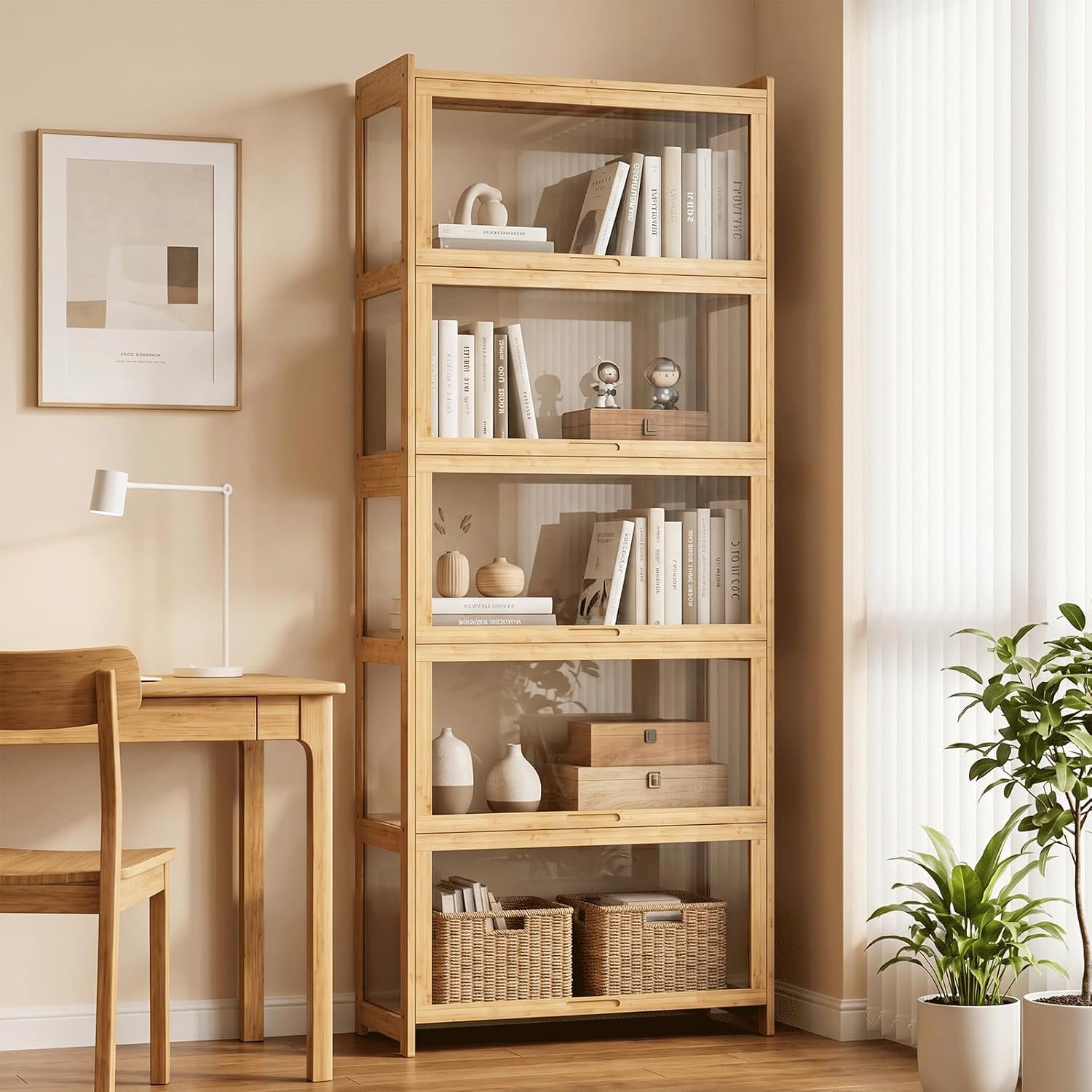 Akrilik Kapılı Vitrin, 5 Katlı - Display Case Acrylic incelemesi ve fiyatı