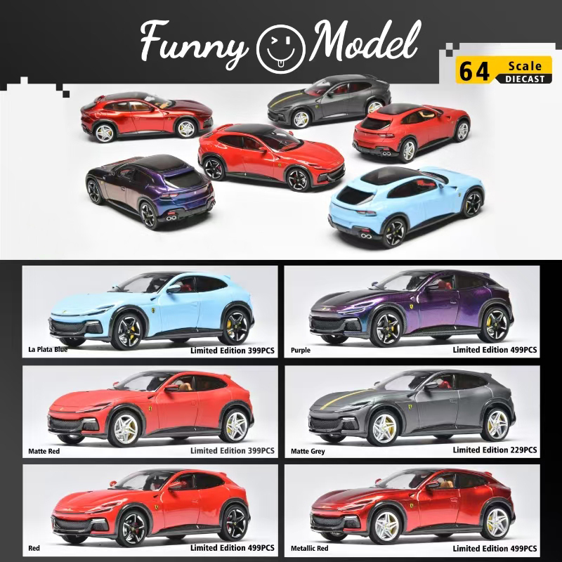 Stokta Mevcut Komik 1:64 Puros - Die Cast Car 1 64 incelemesi ve fiyatı