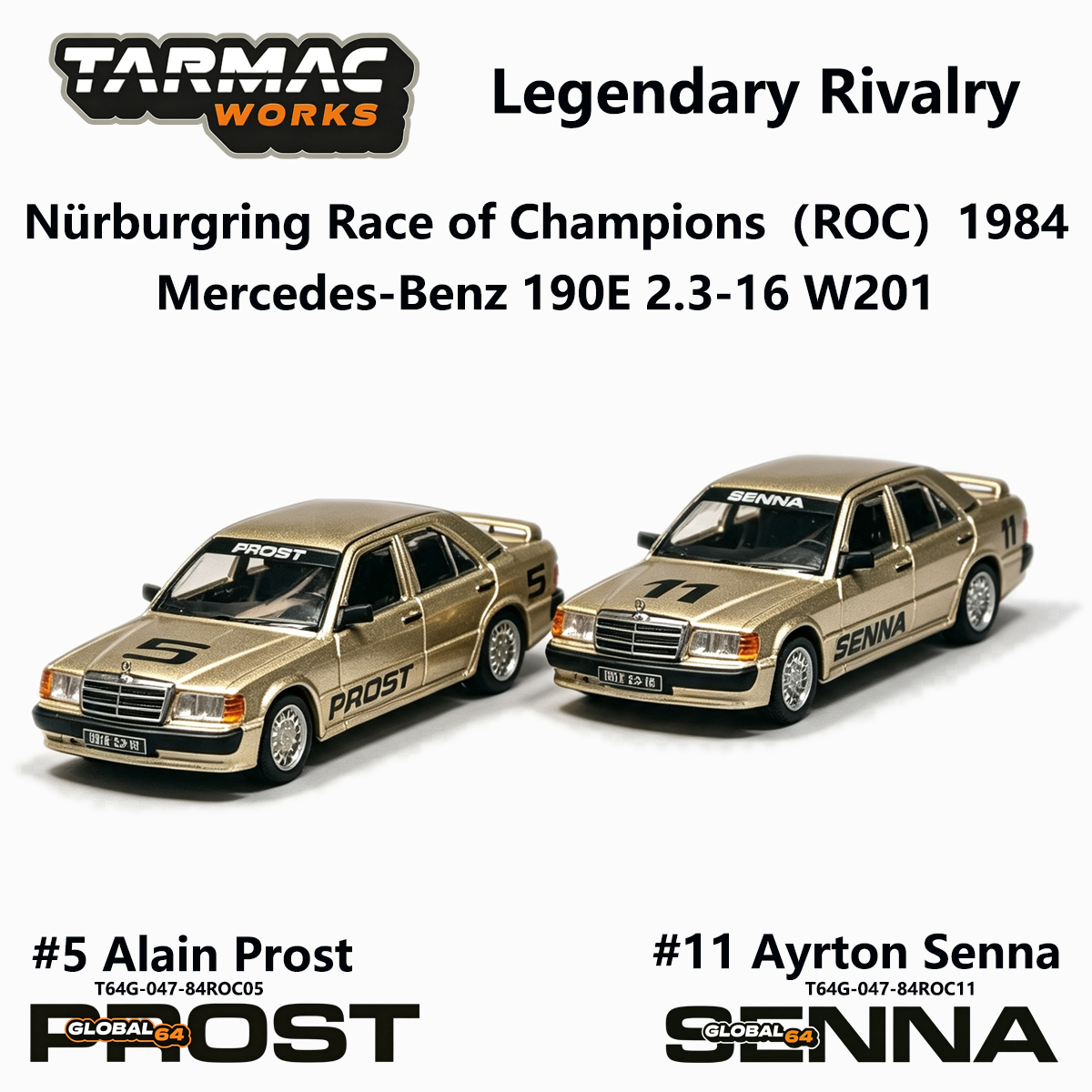 TW 1:64 Mercedes 190E # 5 Alai - Die Cast Car 1 64 incelemesi ve fiyatı