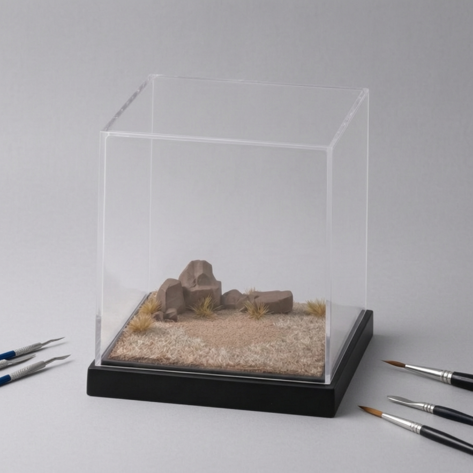 Minyatür Sahne Platformu Şeffa - Display Case Acrylic incelemesi ve fiyatı