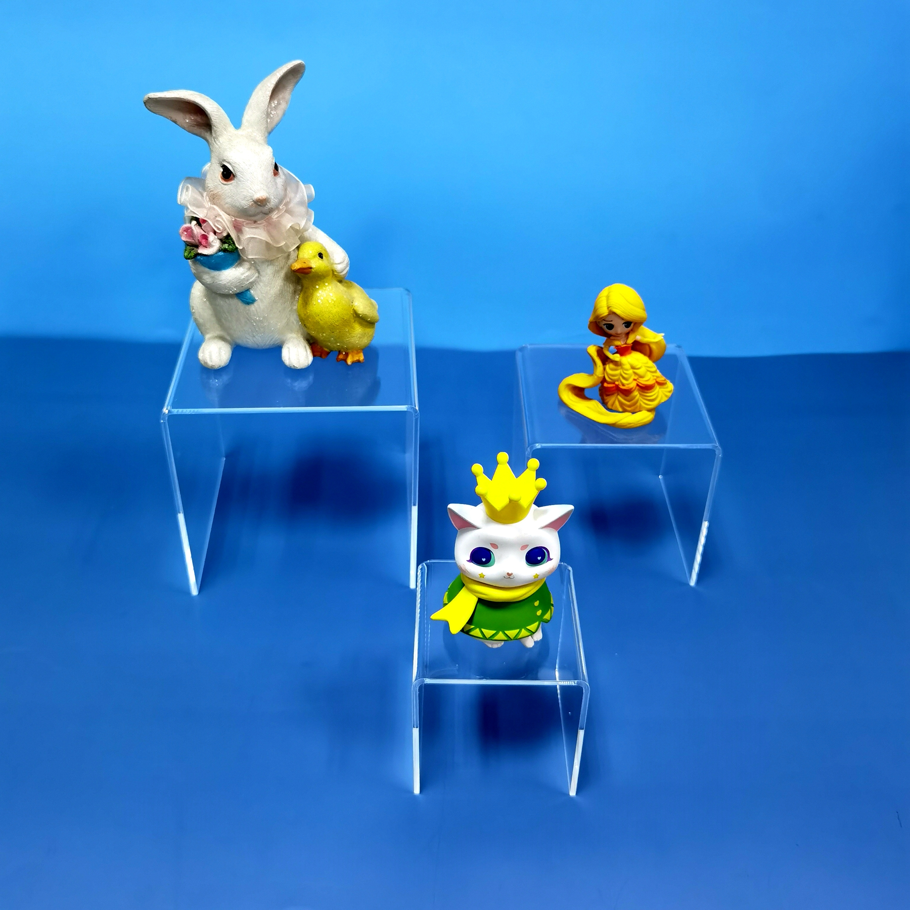 POP Figürleri için Şeffaf Akri - Display Risers Set incelemesi ve fiyatı