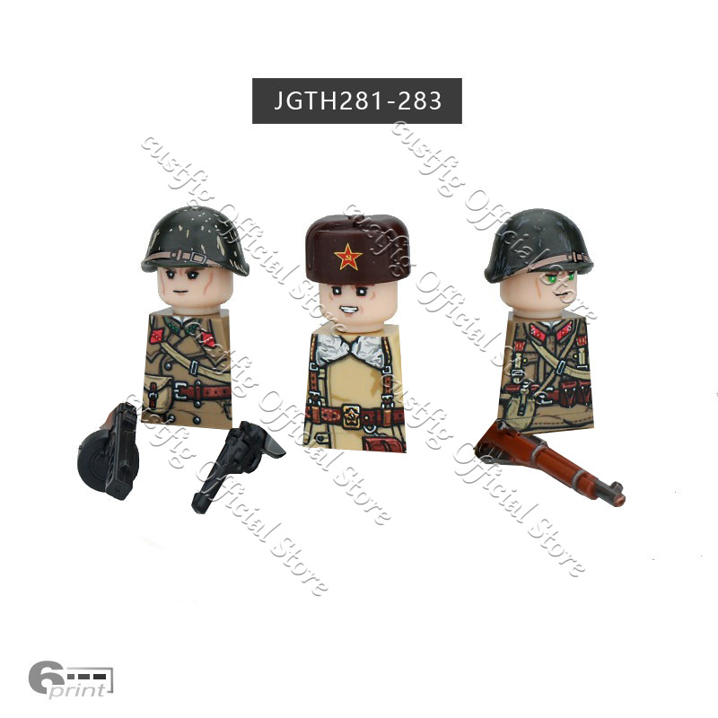 MOC askeri sovyet askeri figür - Lego Minifigure Holder incelemesi ve fiyatı