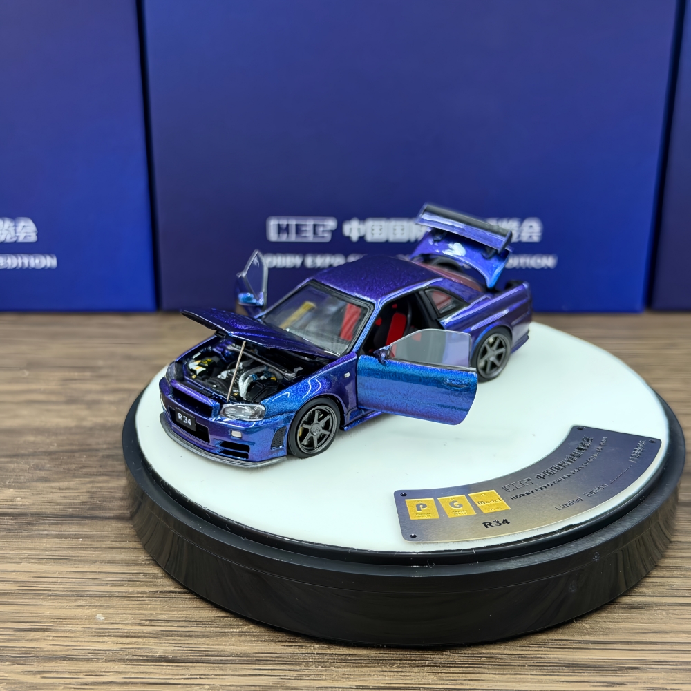 PGM 1:64 Liberty Walk GTR R34  - Die Cast Car 1 64 incelemesi ve fiyatı