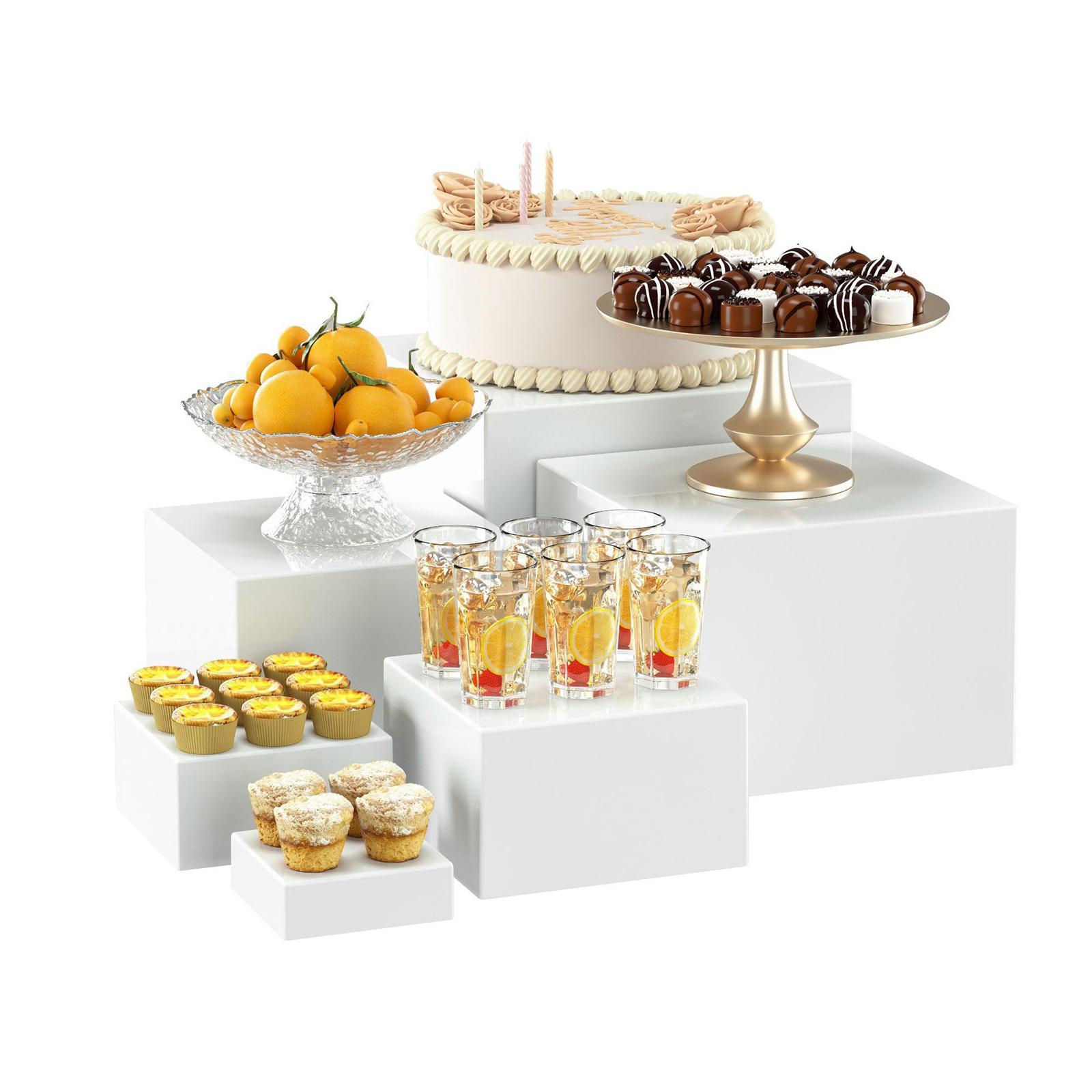 6x Akrilik Büfe Yükseltici Tat - Display Risers Set incelemesi ve fiyatı