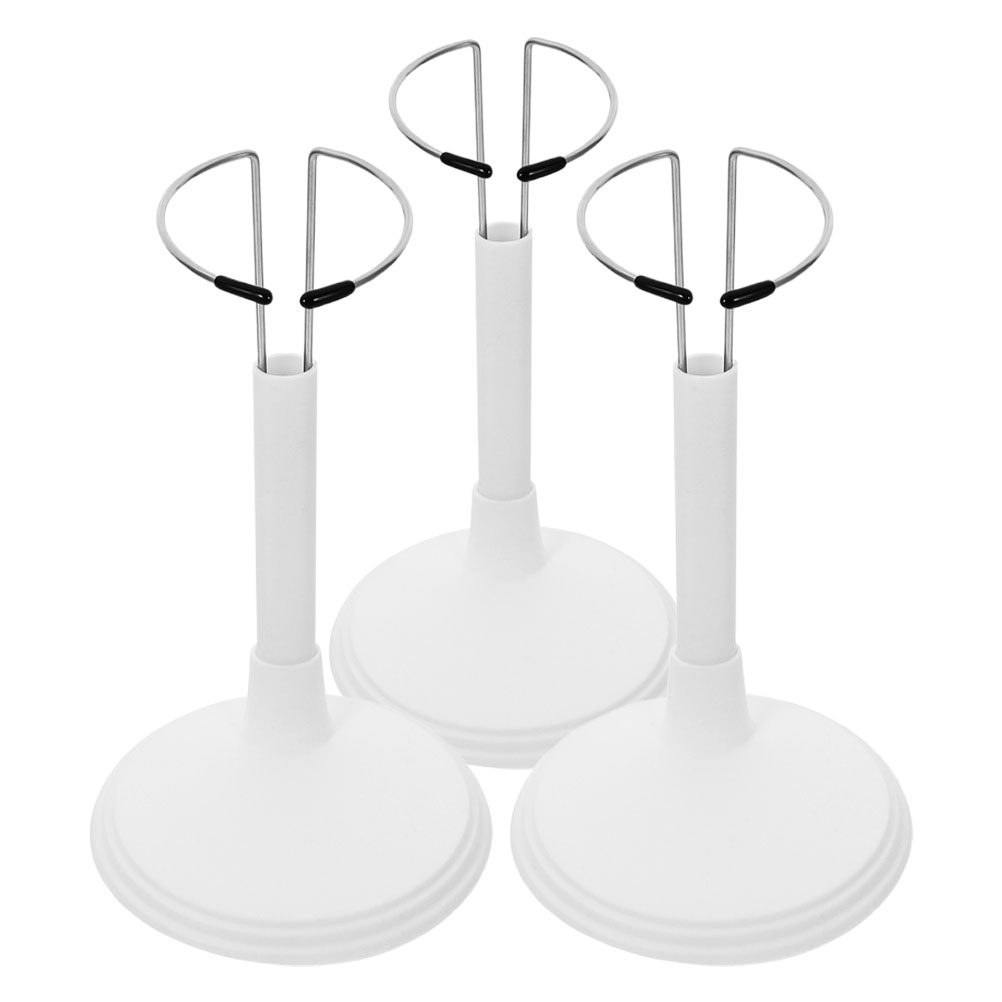 3 Adet Beyaz Plastik Ayarlanab - Action Figure Stand incelemesi ve fiyatı