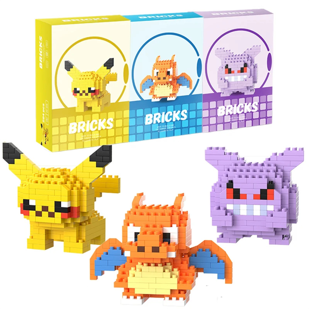 Pokemon Mikro Yapı Taşları Pik - Building Block Mini incelemesi ve fiyatı