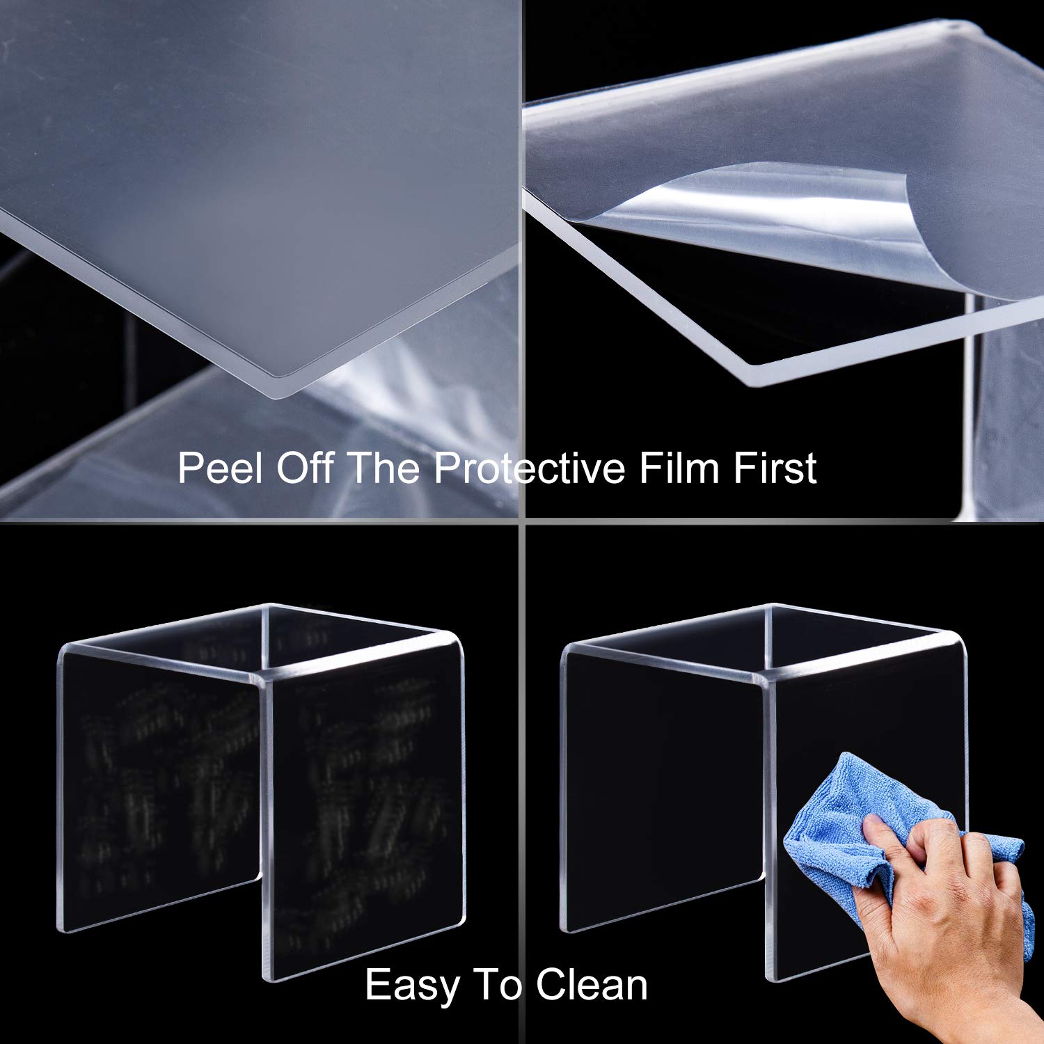 U Şekli Akrilik Ekran Yükselti - Pop Display Shelf incelemesi ve fiyatı