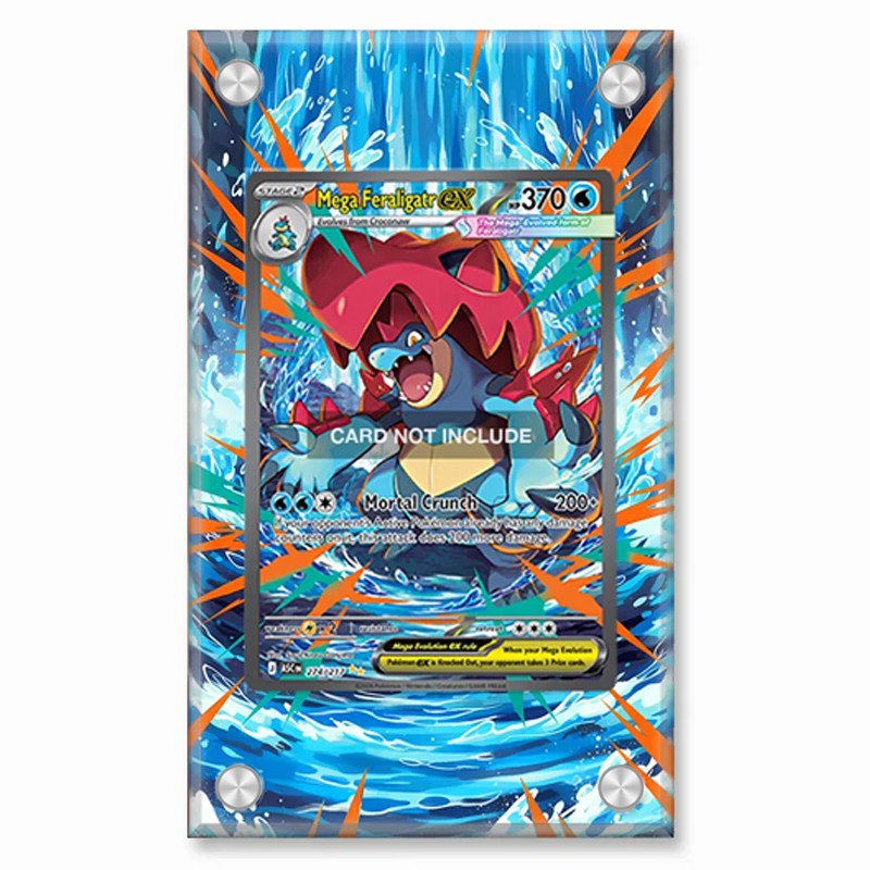 Pokemon Scarlet Violet Mega Fe - Display Case Acrylic incelemesi ve fiyatı