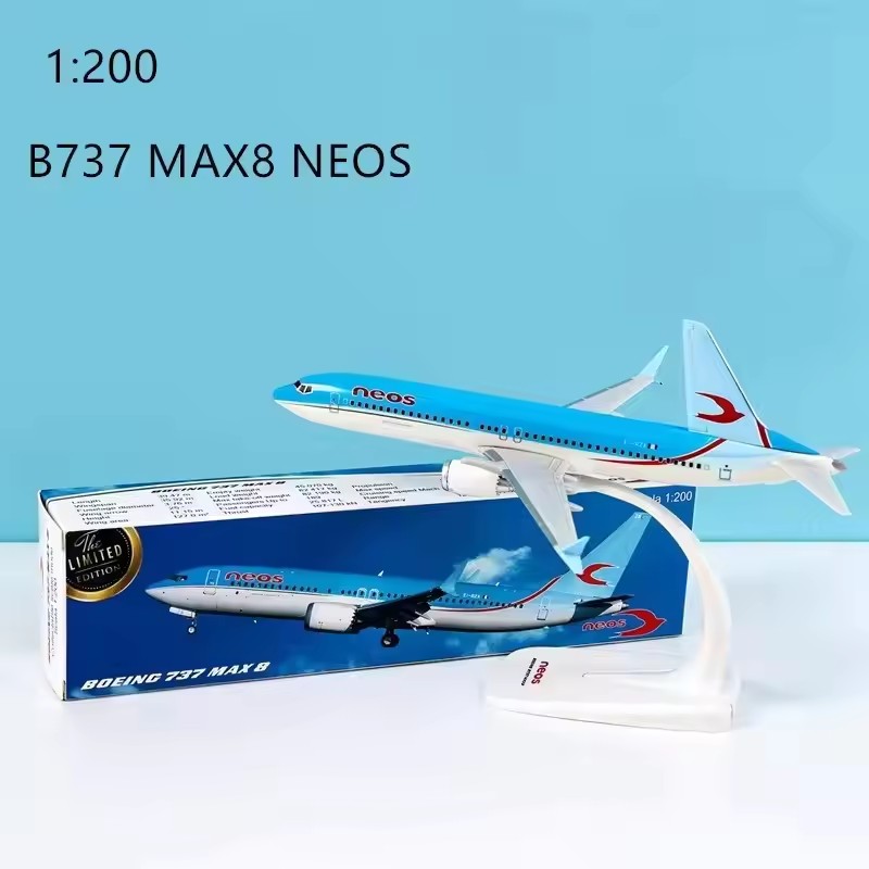 1:200 Ölçekli B737 MAX8 Neos H - Model Airplane Plastic incelemesi ve fiyatı